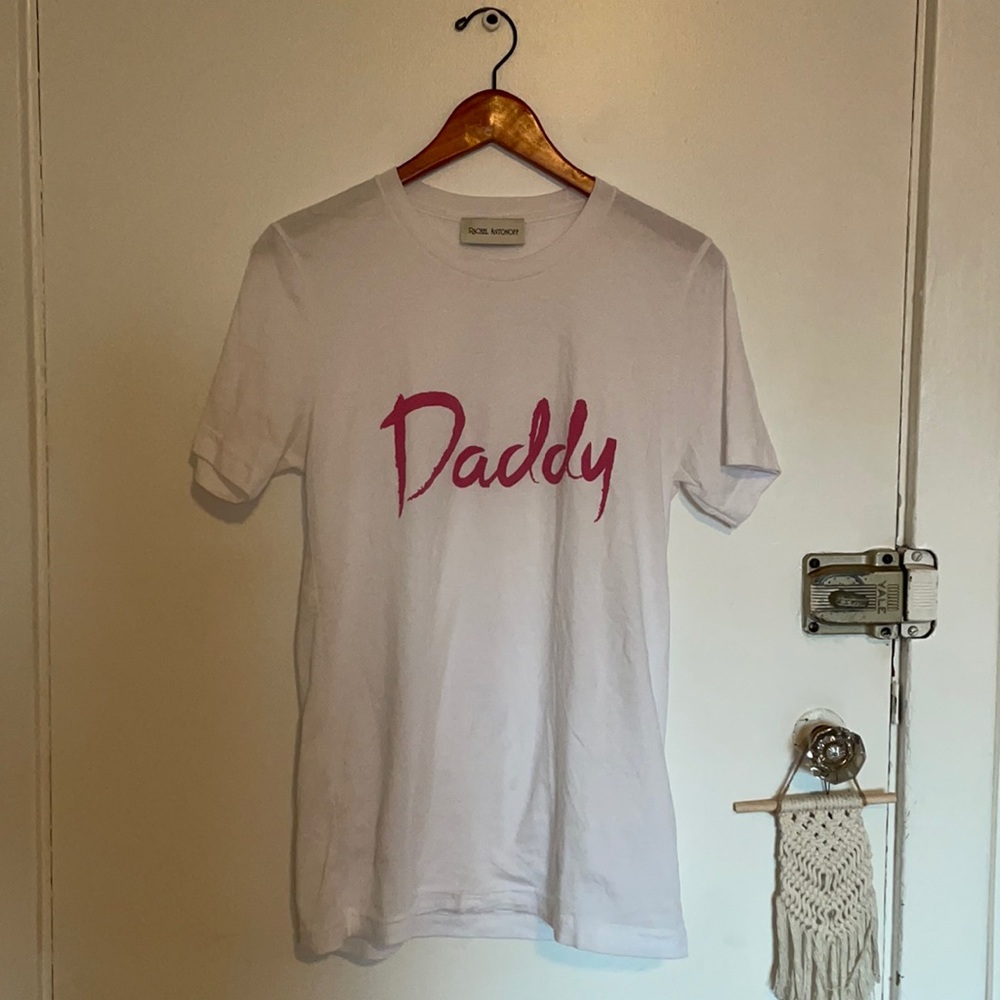 Rachel Antonoff “Daddy” tee size Small